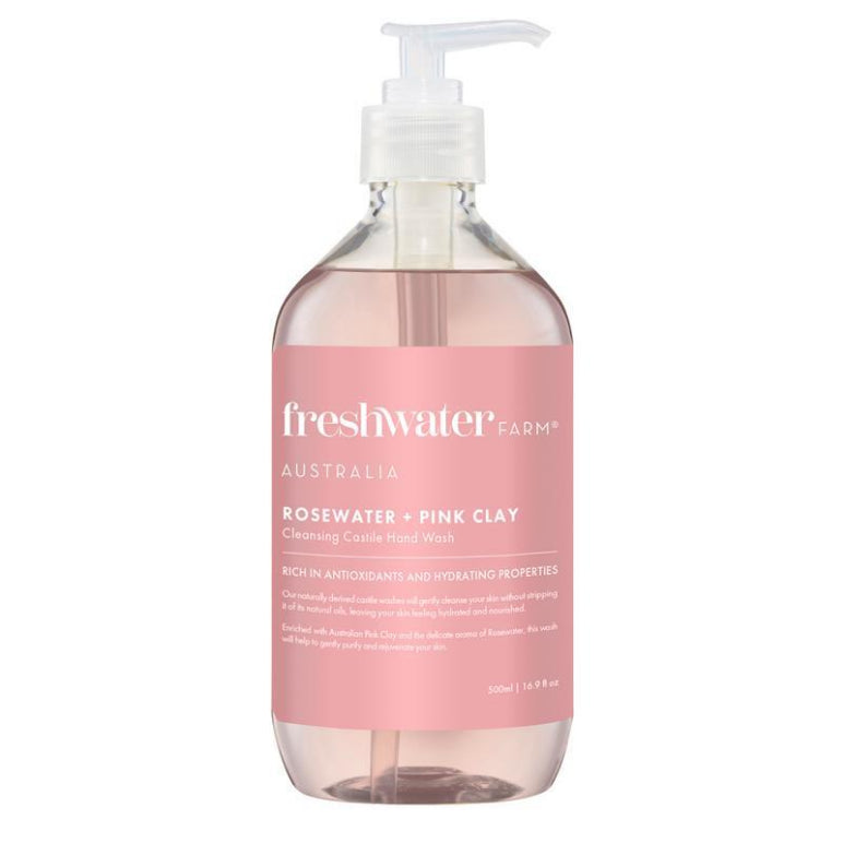 BODY SCRUB  Cleansing Rosewater + Pink Clay 200g – FreshwaterFarm